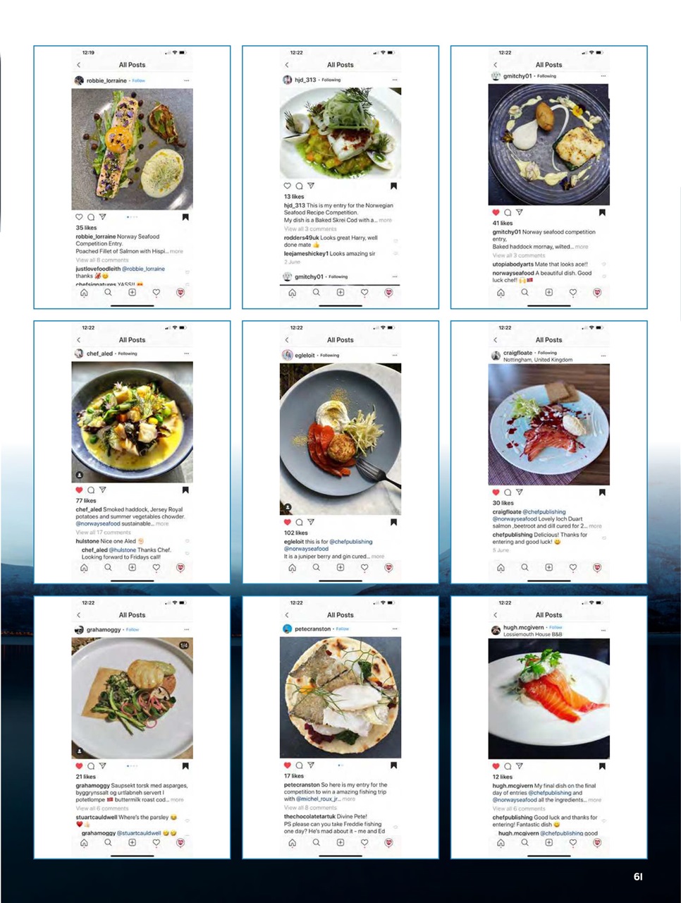 Chef & Restaurant Magazine Preview Pages