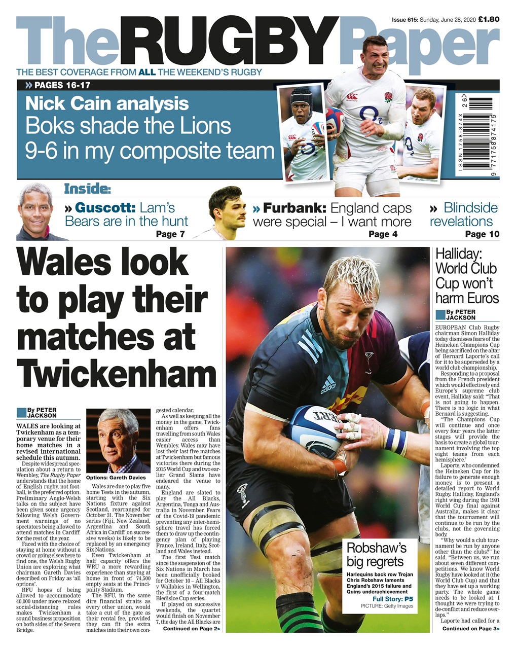 The Rugby Paper Preview Pages