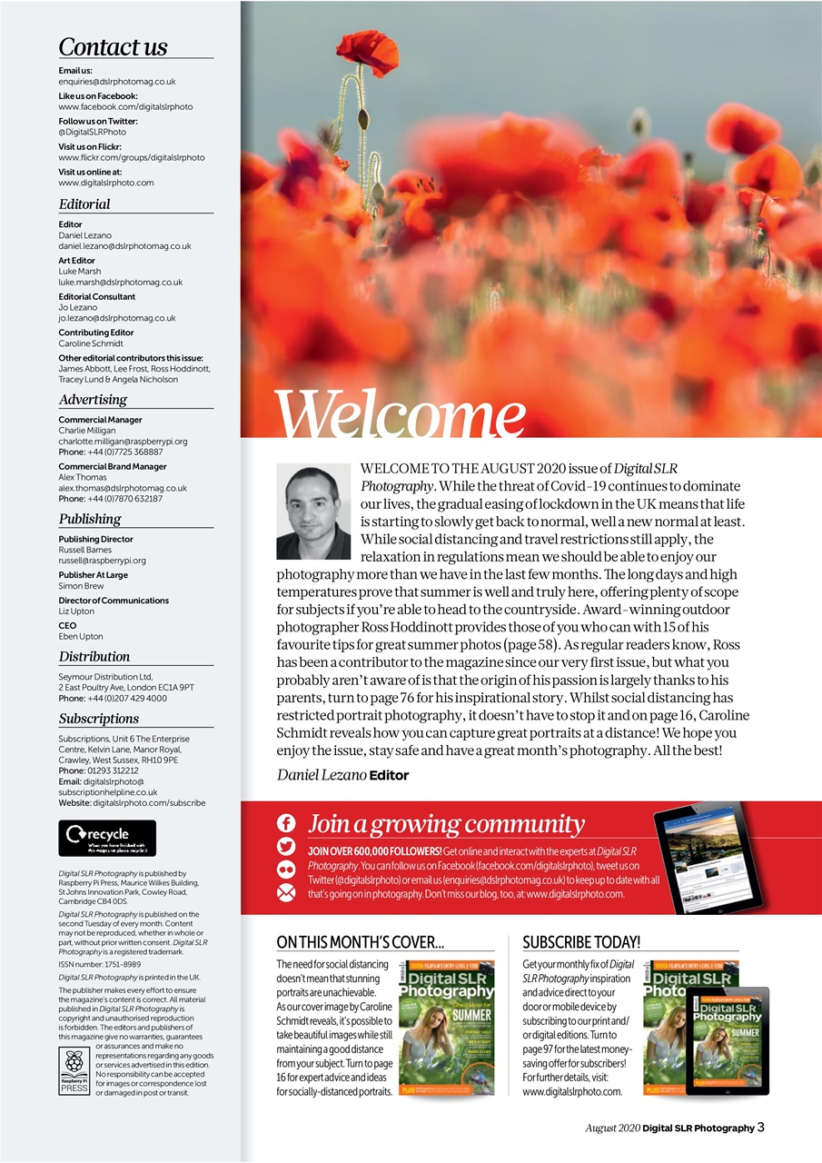 Digital SLR Photography Preview Pages