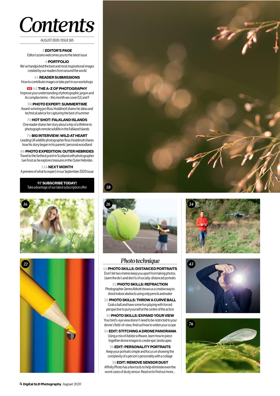 Digital SLR Photography Preview Pages