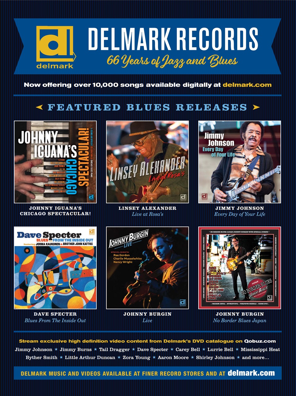 Living Blues Preview Pages