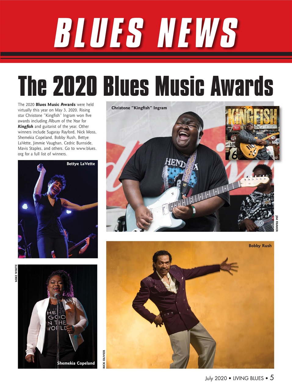 Living Blues Preview Pages