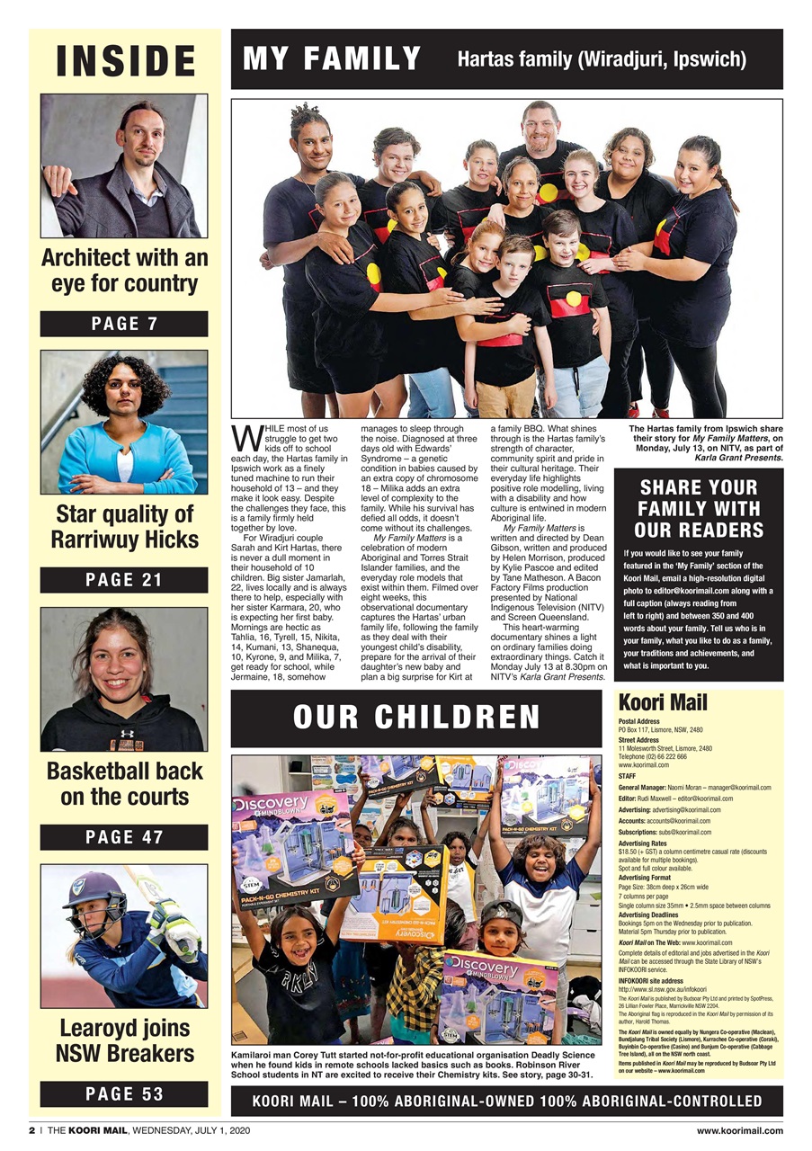 Koori Mail Preview Pages