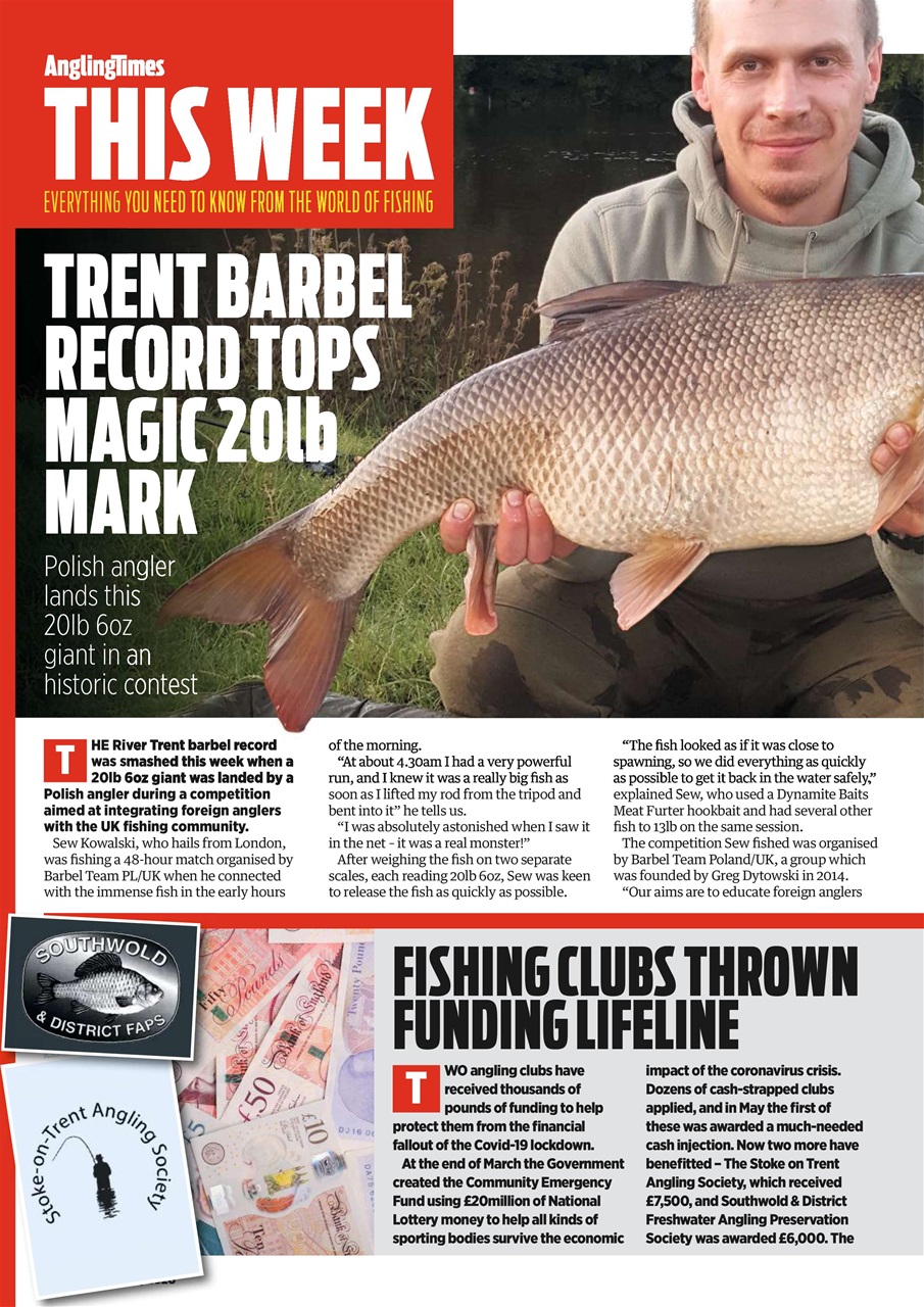 Angling Times Preview Pages