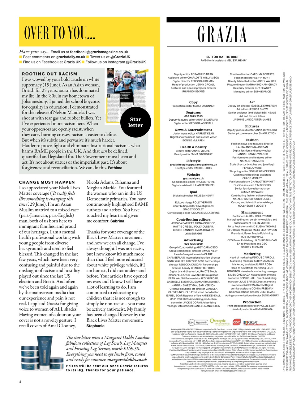 Grazia Preview Pages