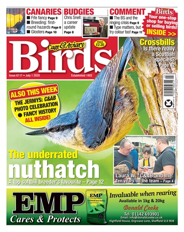Cage & Aviary Birds issue 01/07/2020