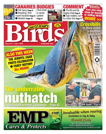 Cage & Aviary Birds issue 