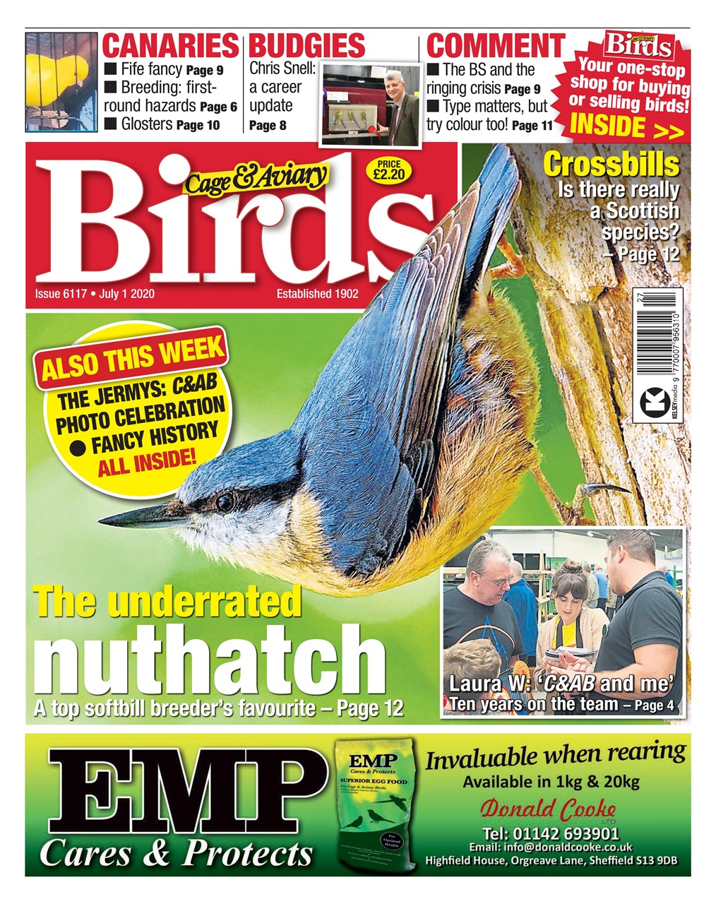 Cage & Aviary Birds Preview Pages