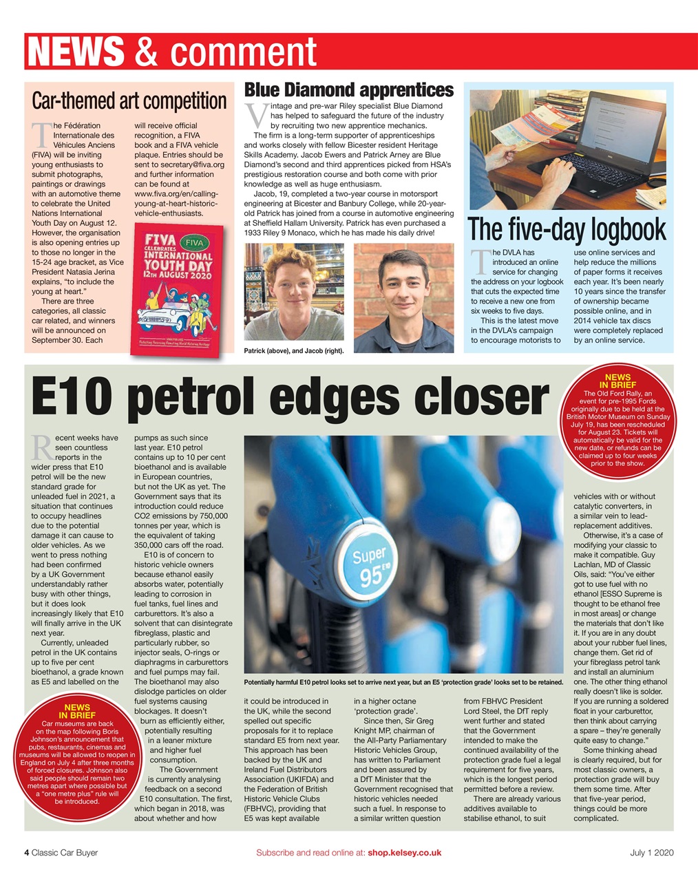 Classic Car Buyer Preview Pages