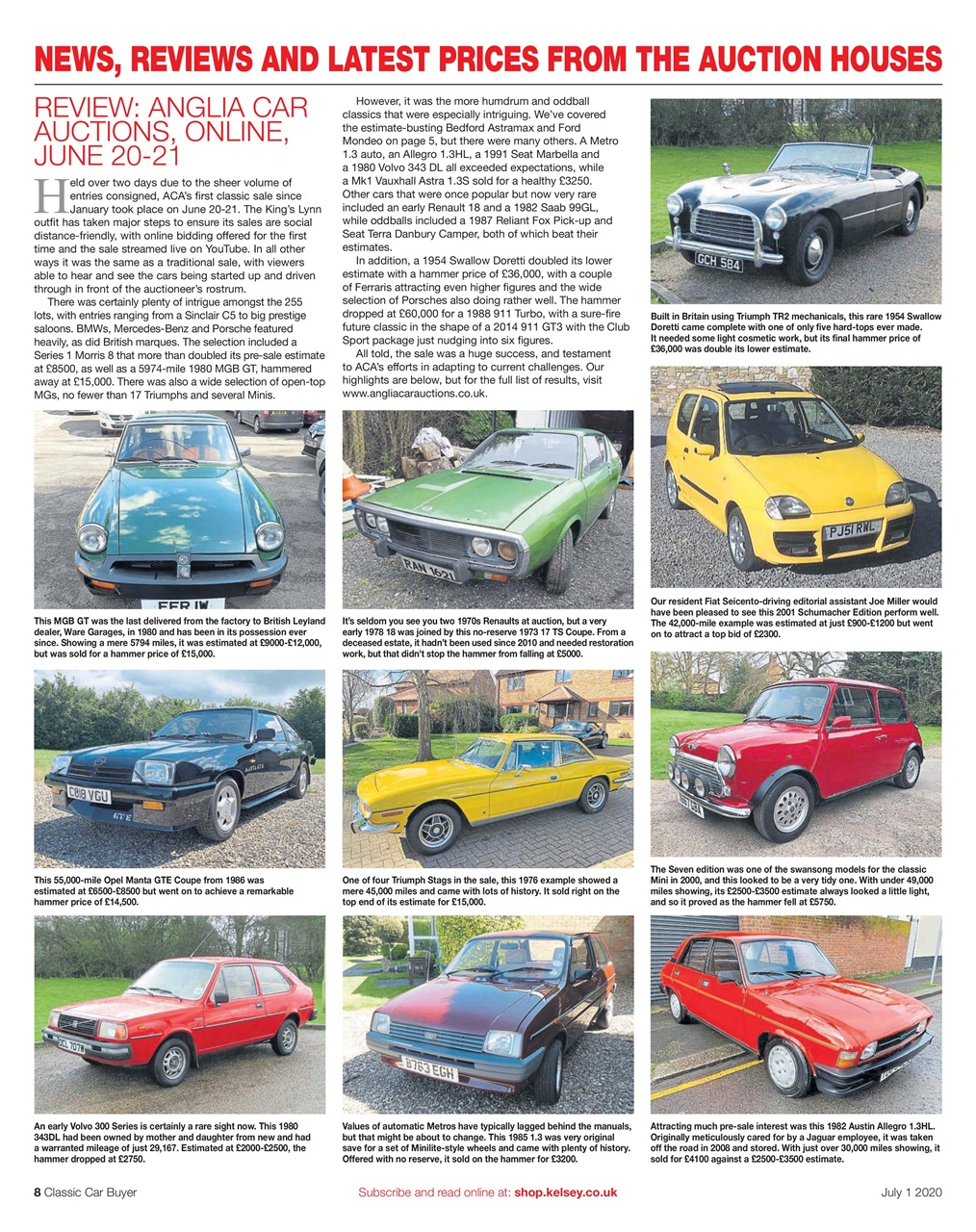 Classic Car Buyer Preview Pages