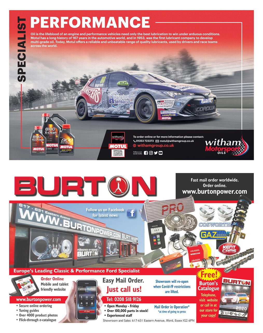 Motorsport News Preview Pages