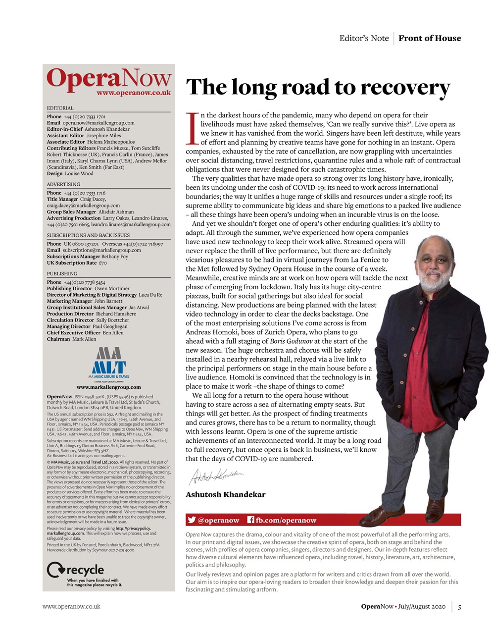 Opera Now Preview Pages