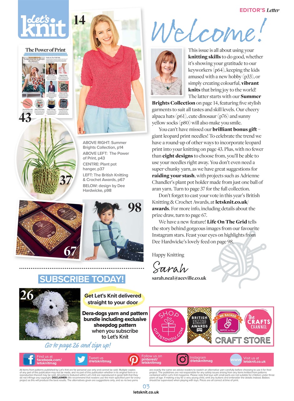 Let's Knit Preview Pages