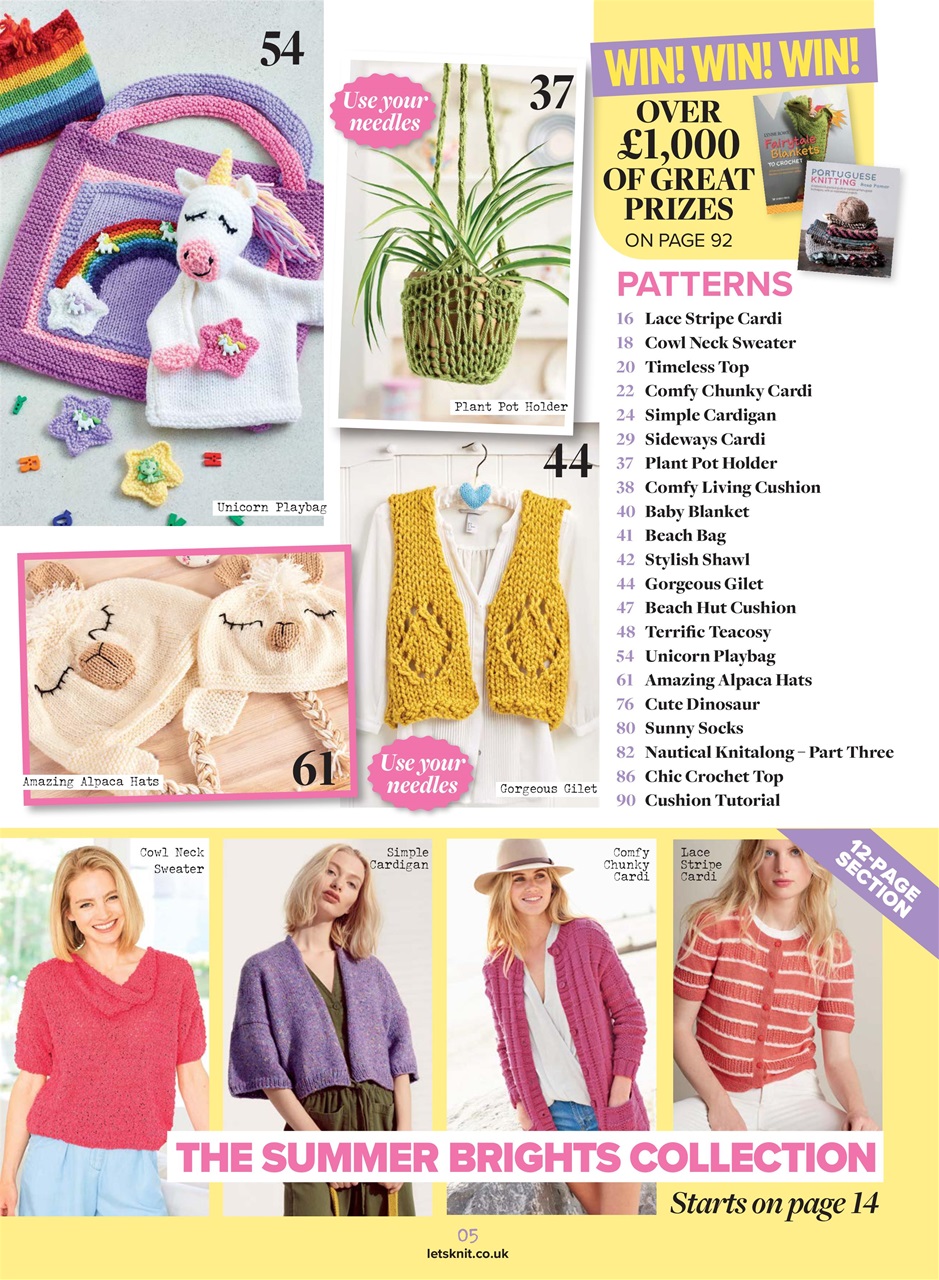 Let's Knit Preview Pages