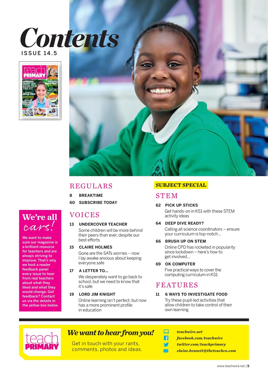 Teach Primary Preview Pages