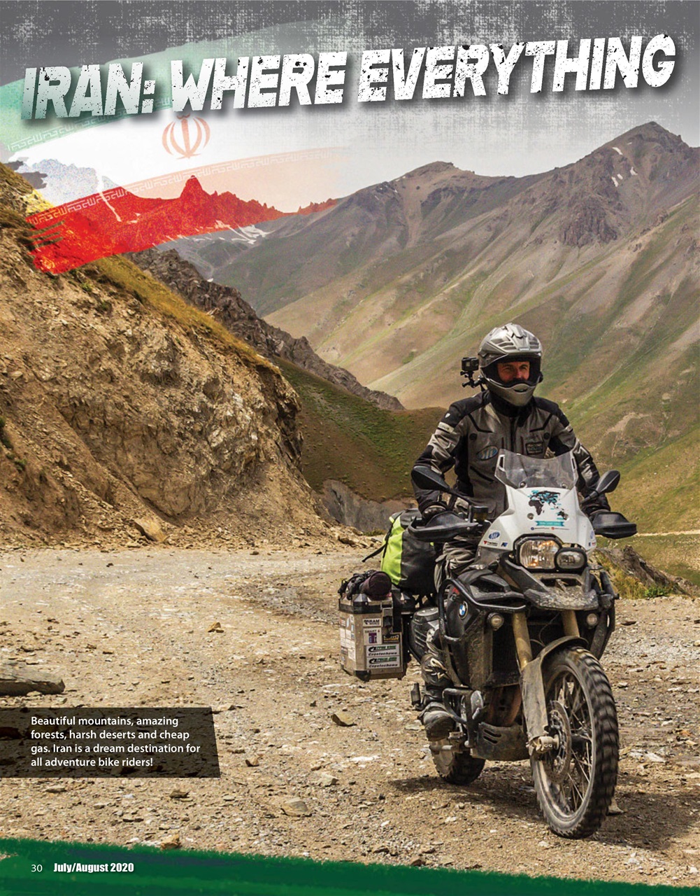 Adventure Motorcycle Preview Pages