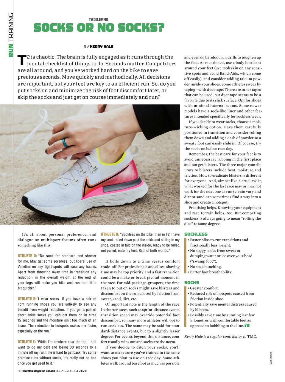 Triathlon Magazine Canada Preview Pages