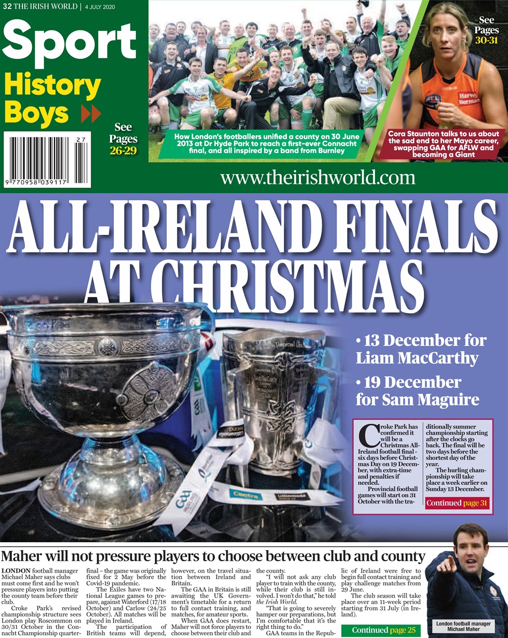 Irish World Preview Pages