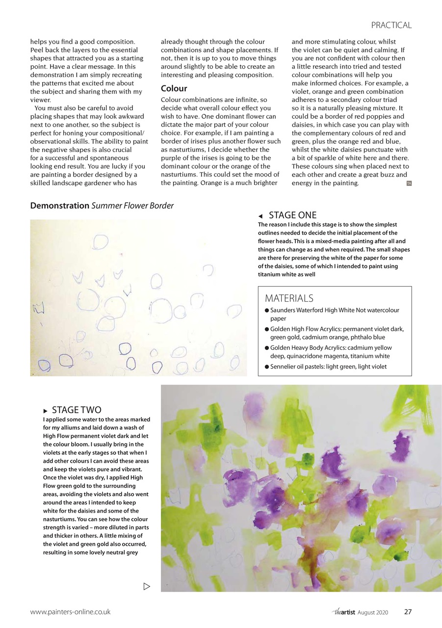 The Artist Preview Pages