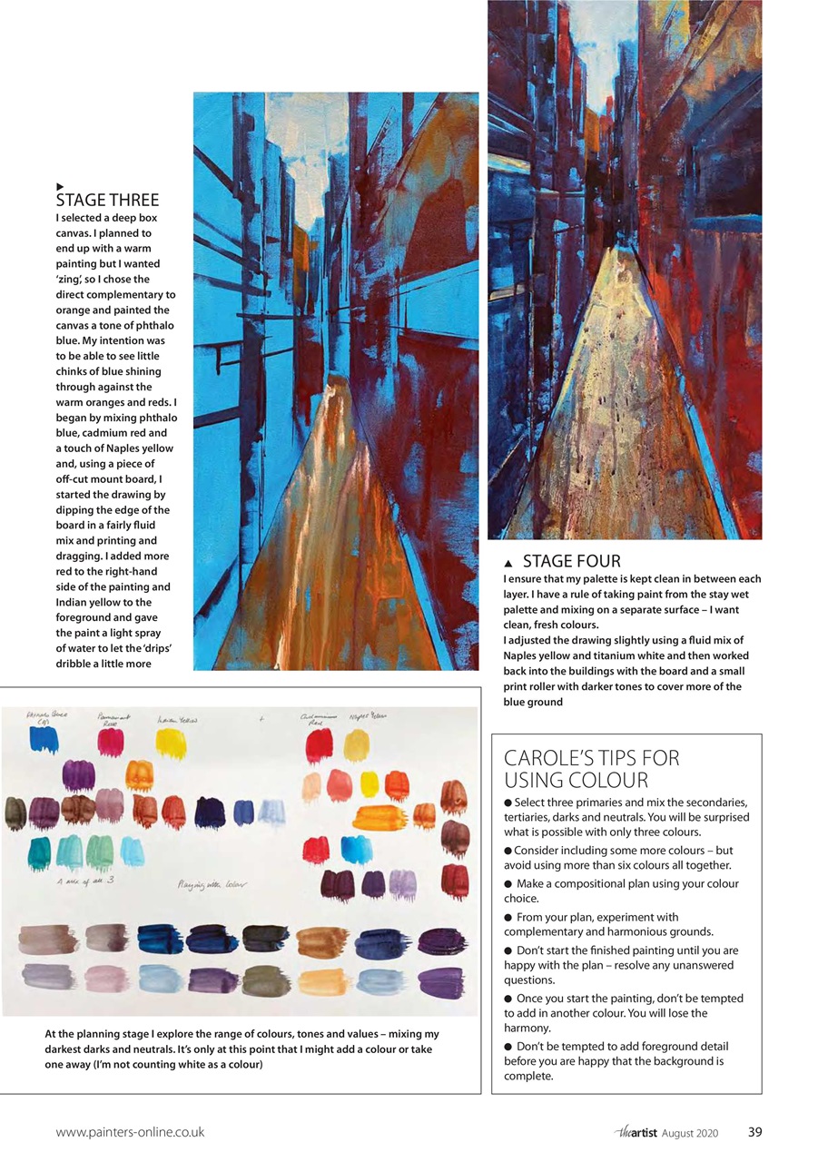 The Artist Preview Pages