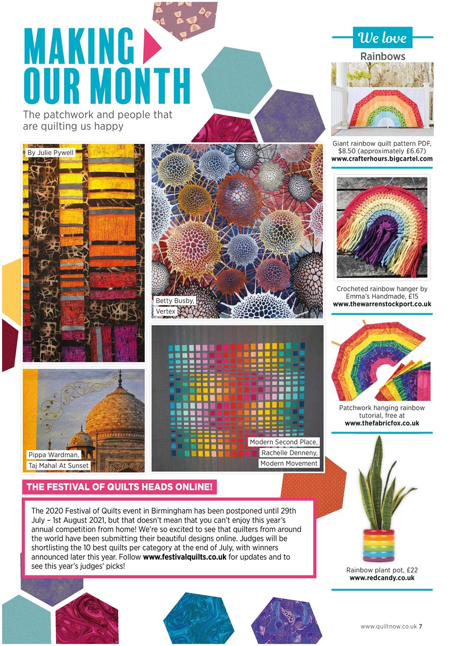 Quilt Now Preview Pages