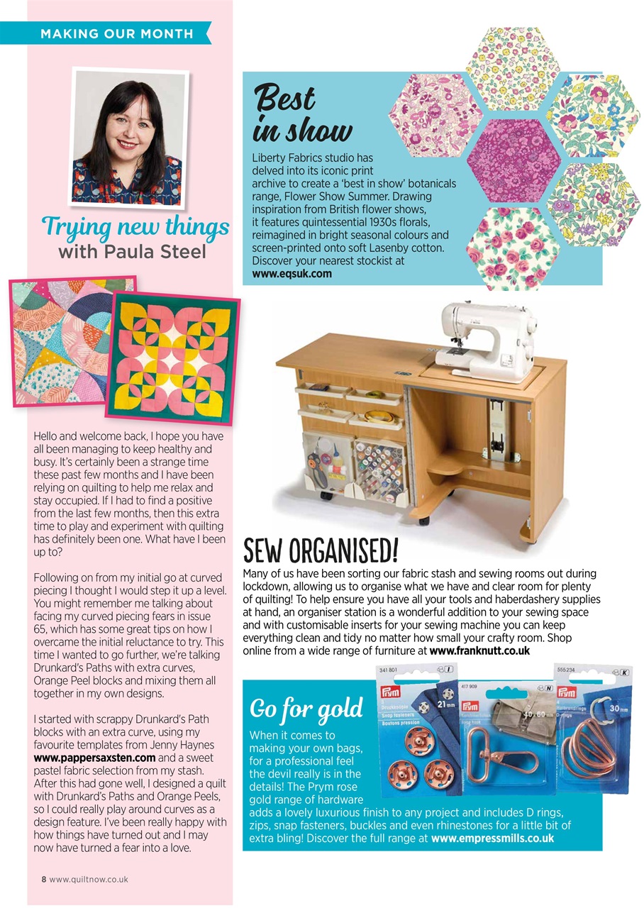 Quilt Now Preview Pages