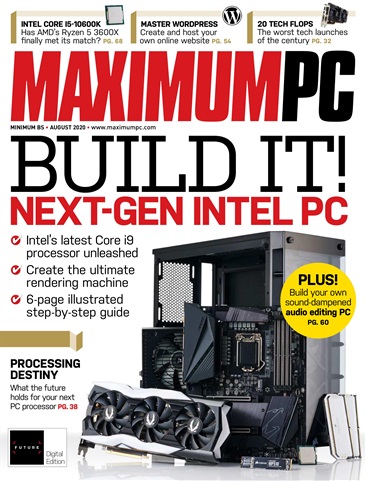 Maximum PC issue August 2020