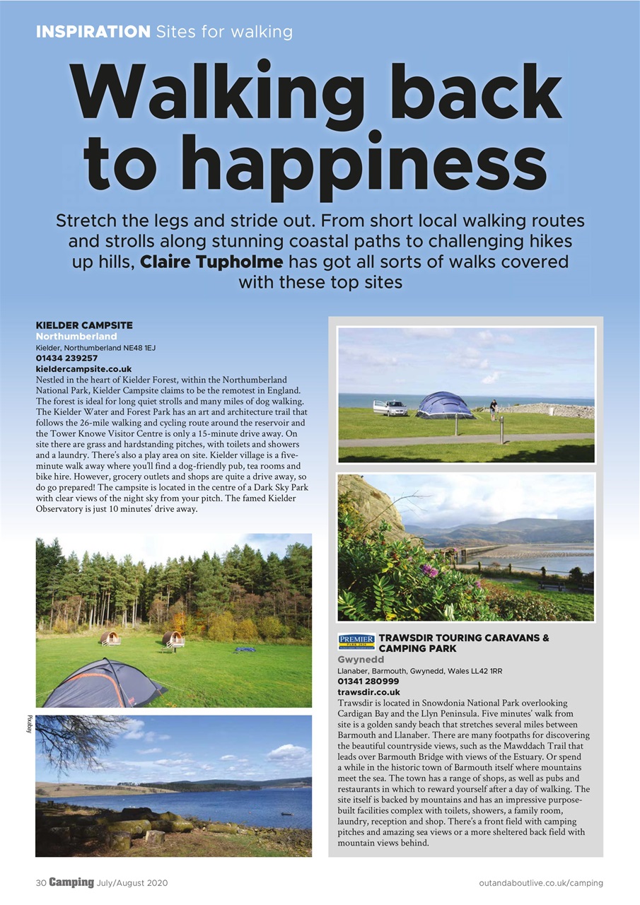 Camping Preview Pages