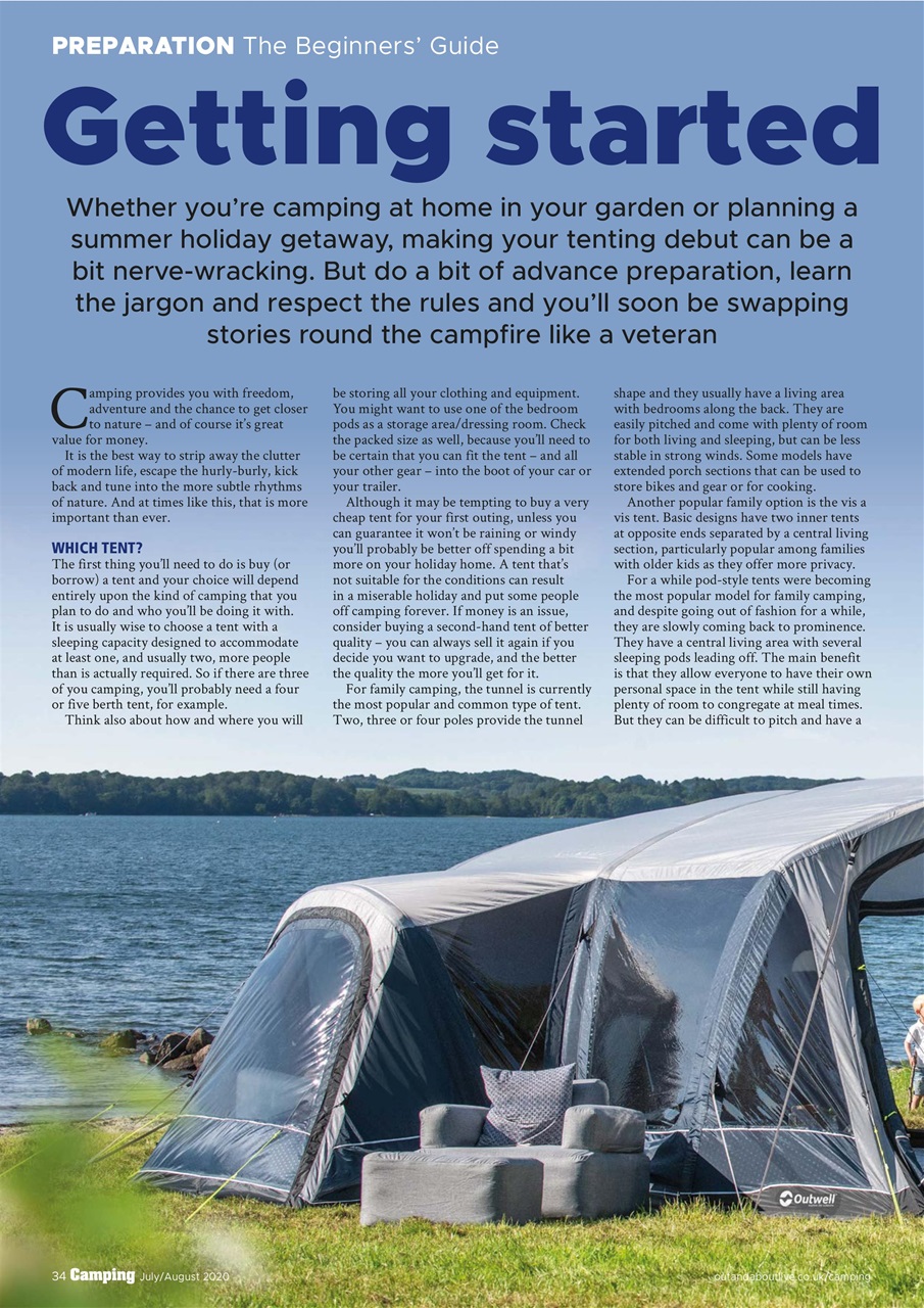 Camping Preview Pages