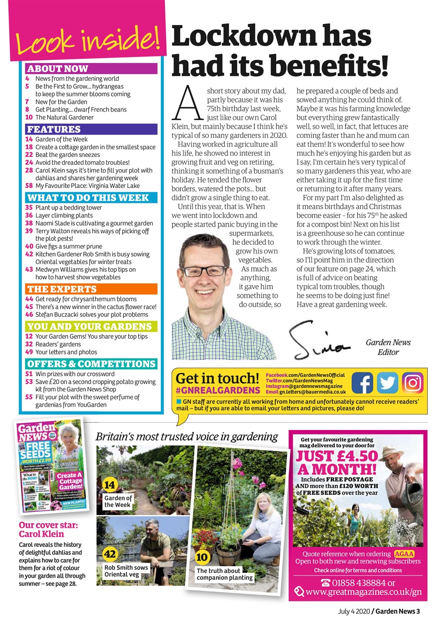Garden News Preview Pages