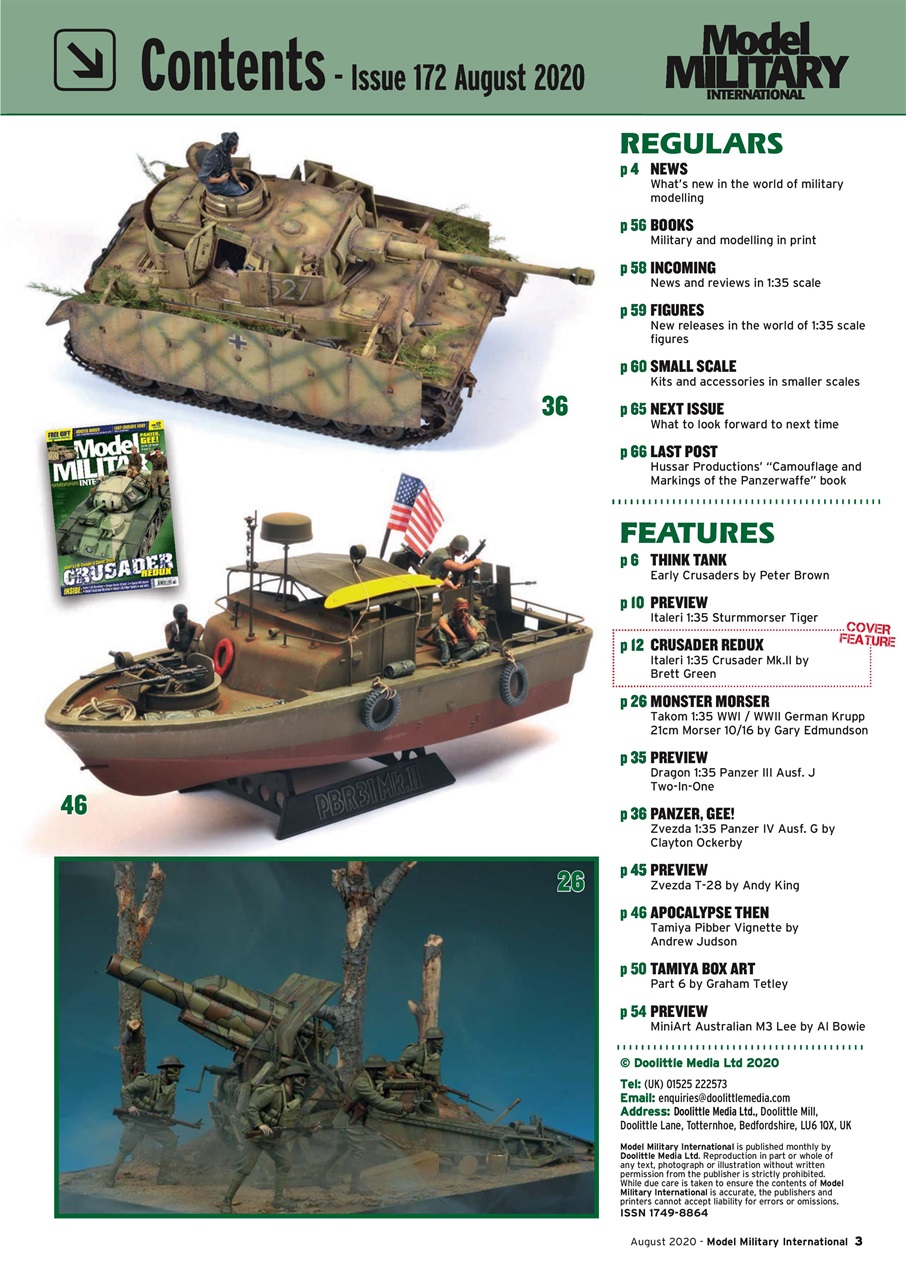 Military Modelling International Magazine Preview Pages