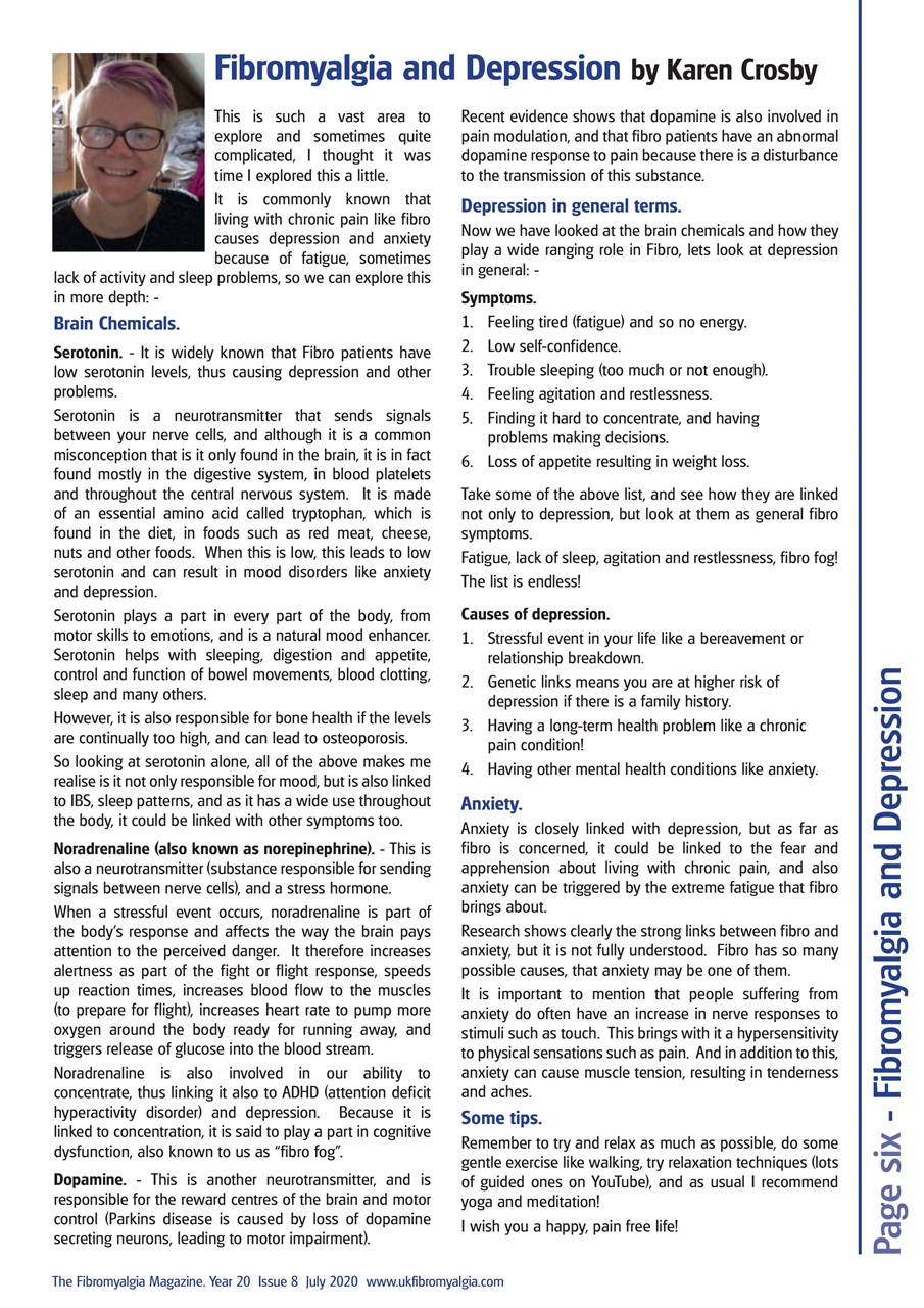 Fibromyalgia Magazine Preview Pages