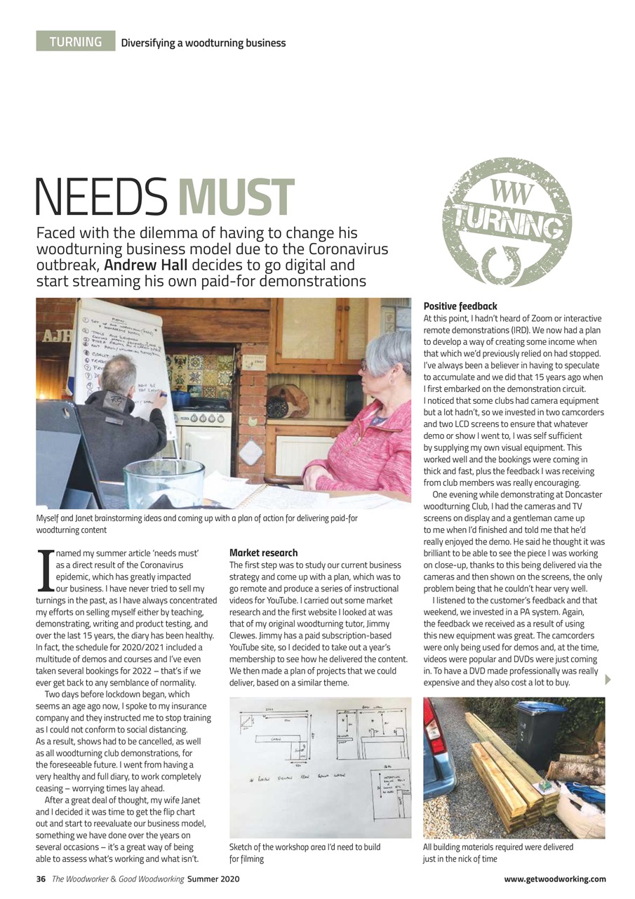 The Woodworker Magazine Preview Pages