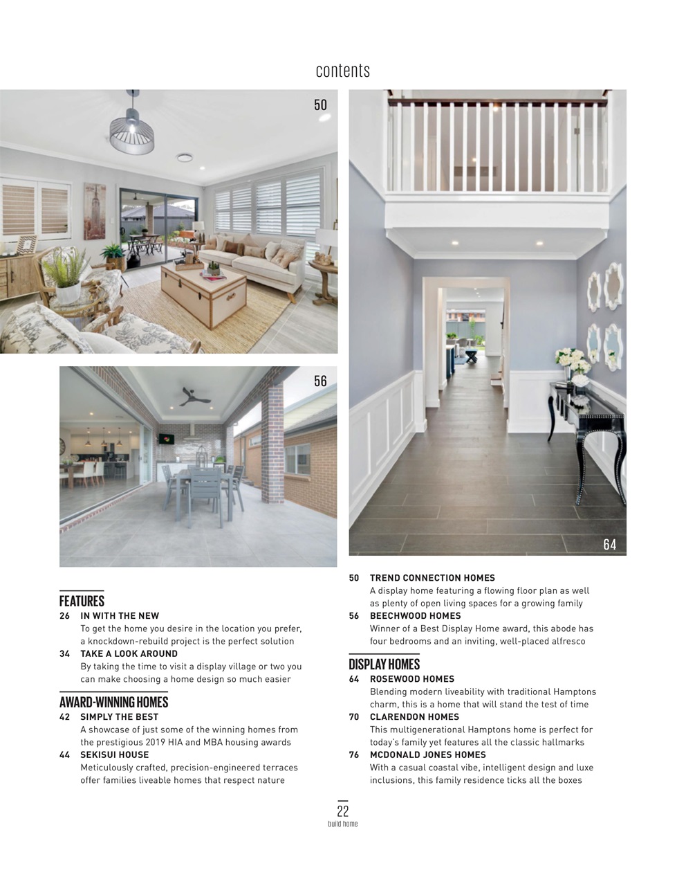 Build Home Preview Pages