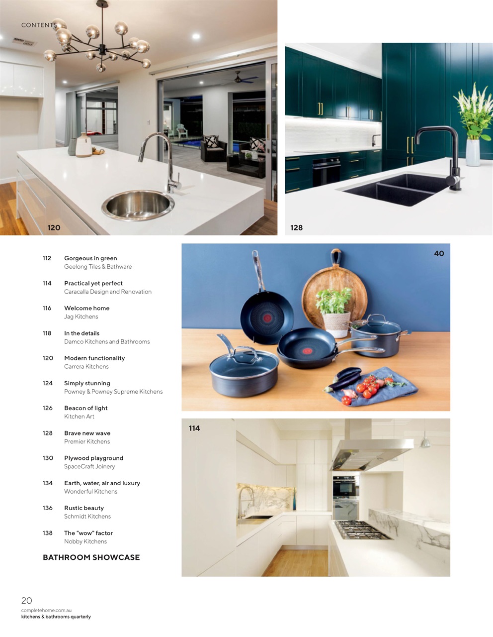 Kitchens & Bathrooms Quarterly Preview Pages