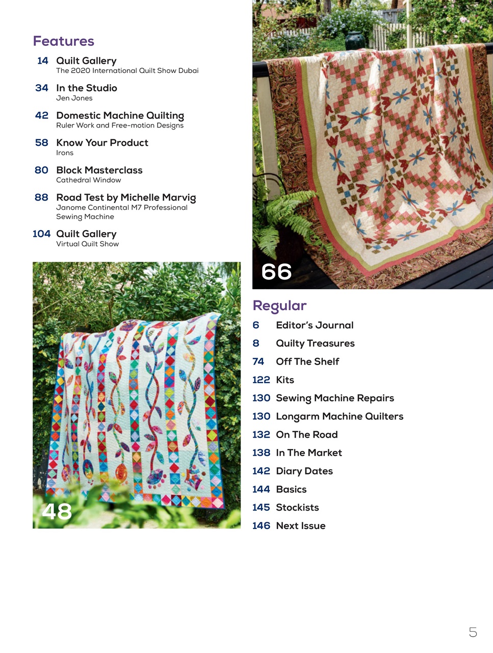 Quilters Companion Preview Pages