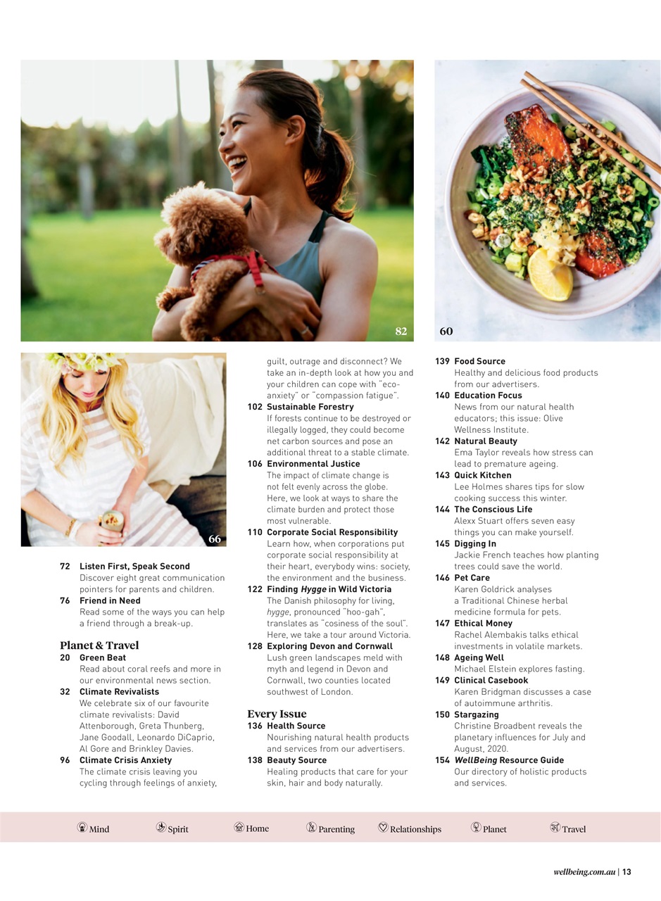 WellBeing Preview Pages