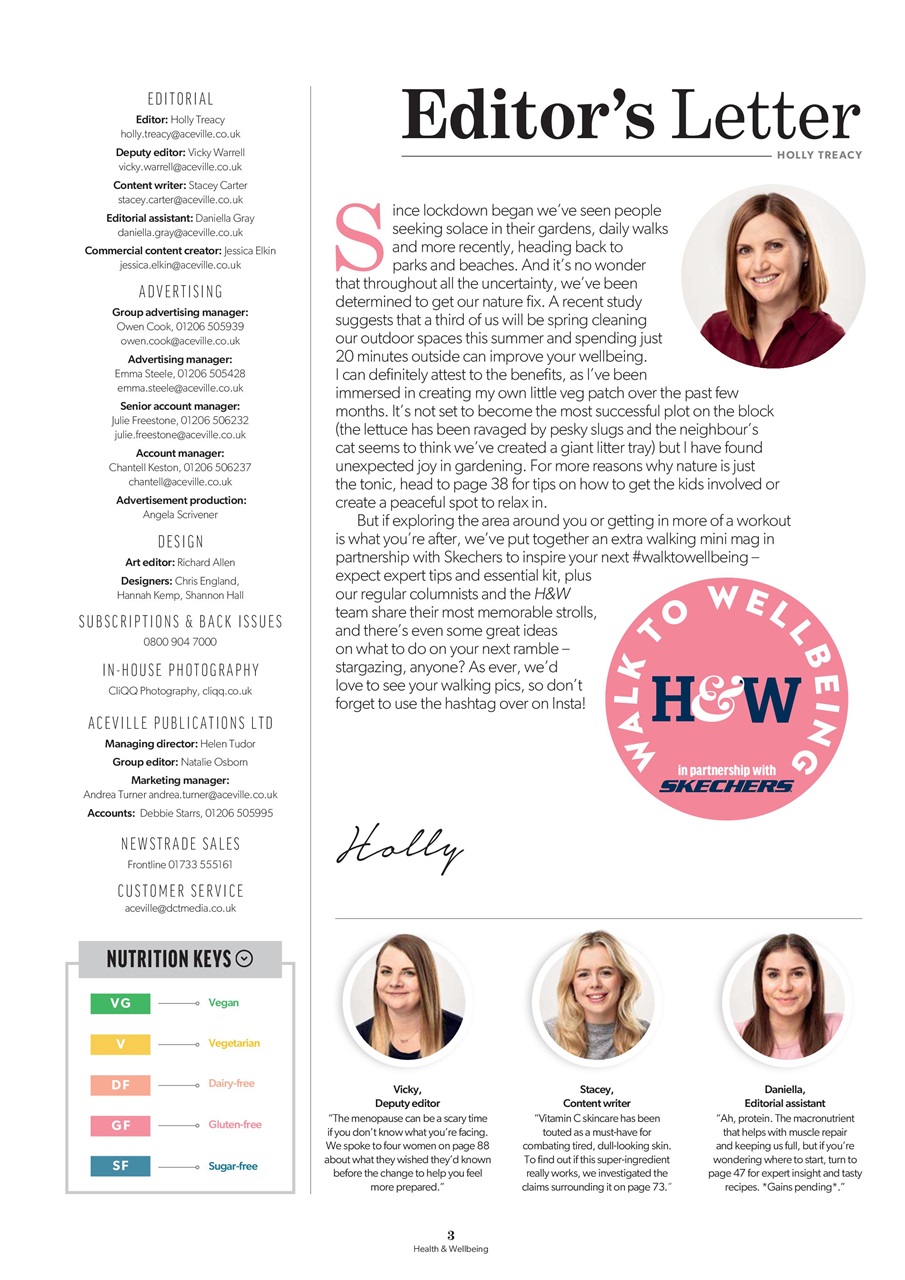 Health & Wellbeing Preview Pages