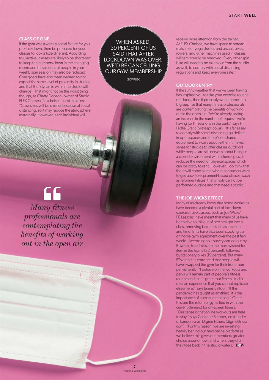 Health & Wellbeing Preview Pages