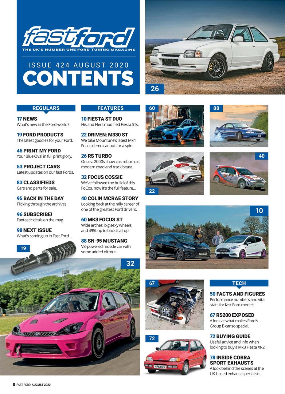 Fast Ford Preview Pages