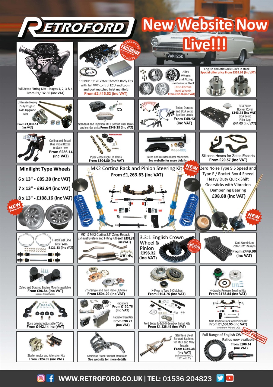 Retro Ford Preview Pages