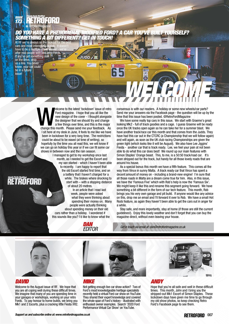 Retro Ford Preview Pages