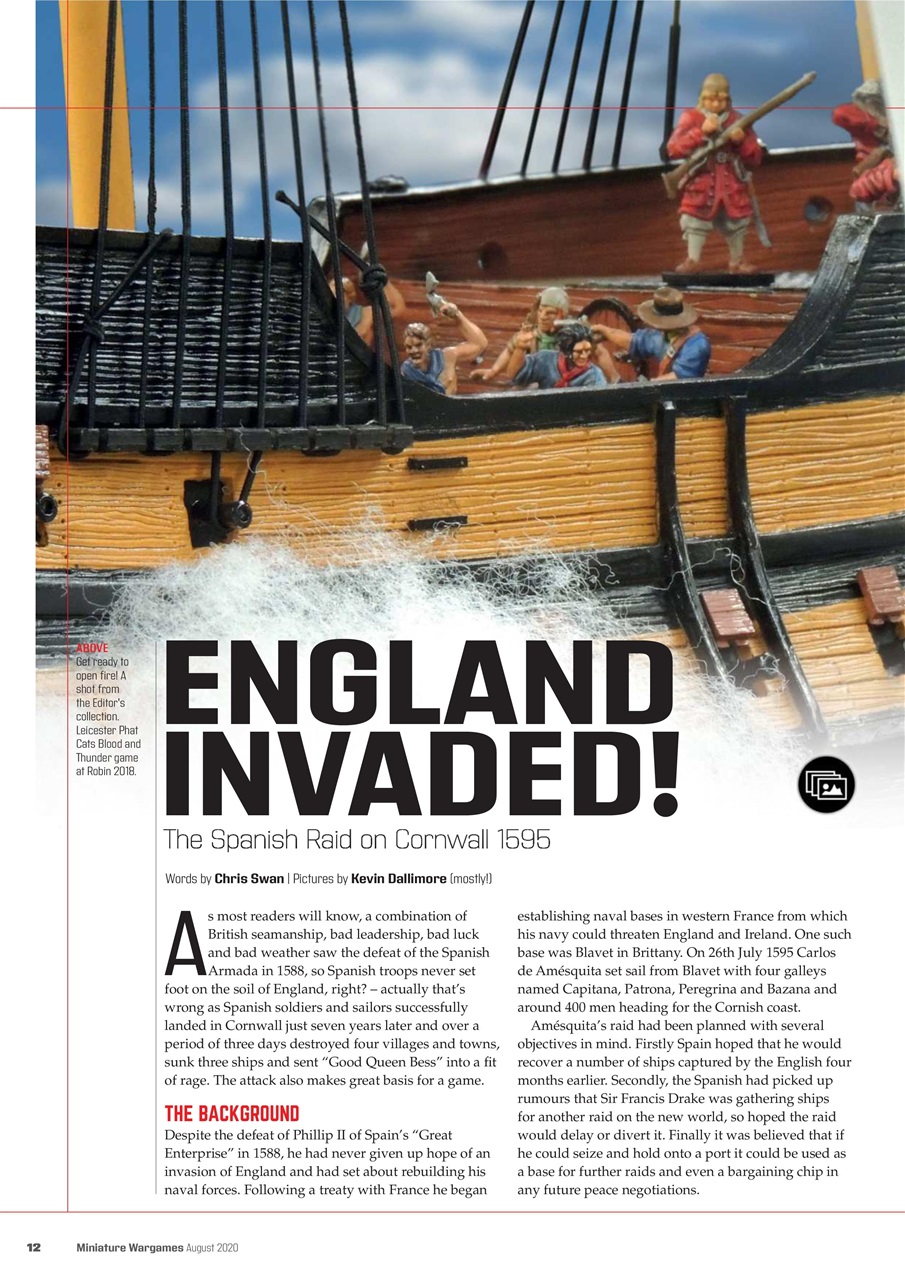 Miniature Wargames Preview Pages