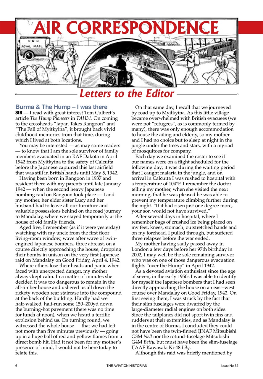 The Aviation Historian Magazine Preview Pages