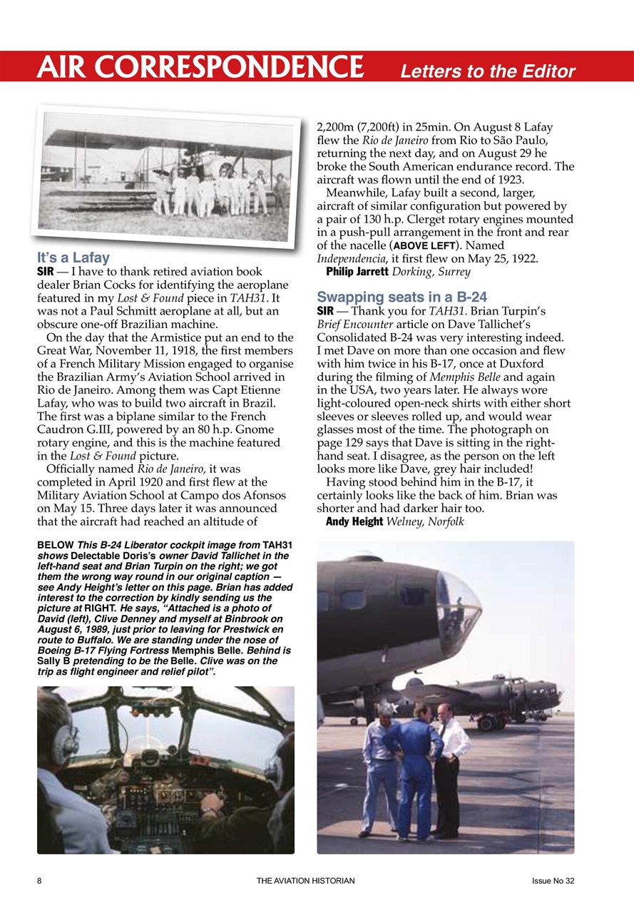 The Aviation Historian Magazine Preview Pages