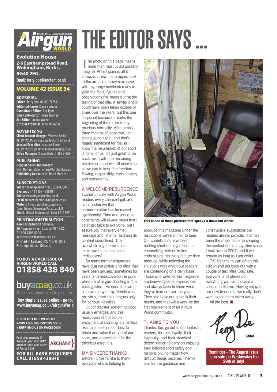 Airgun World Preview Pages