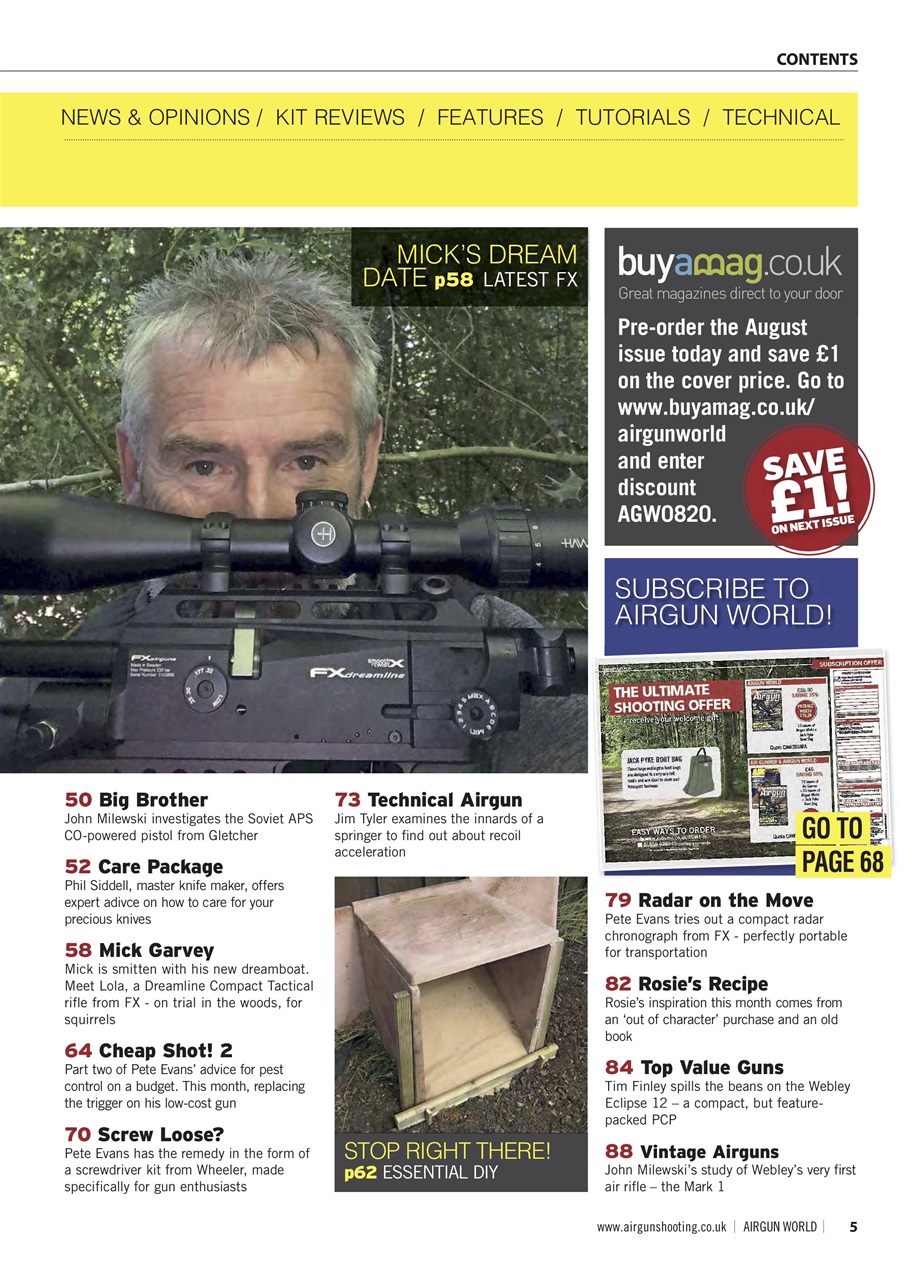 Airgun World Preview Pages