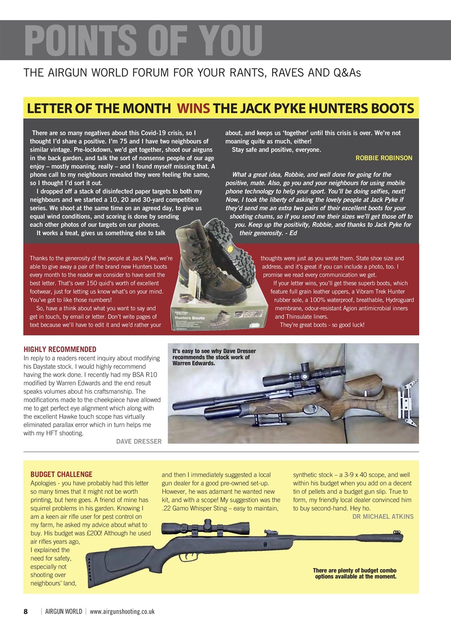 Airgun World Preview Pages