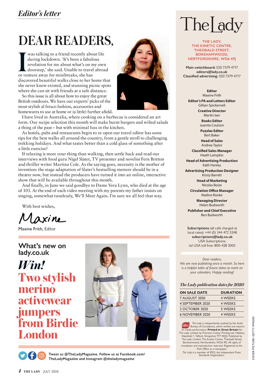 The Lady Preview Pages