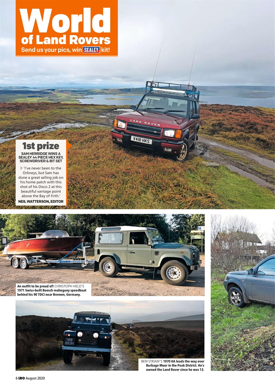 Land Rover Owner Preview Pages